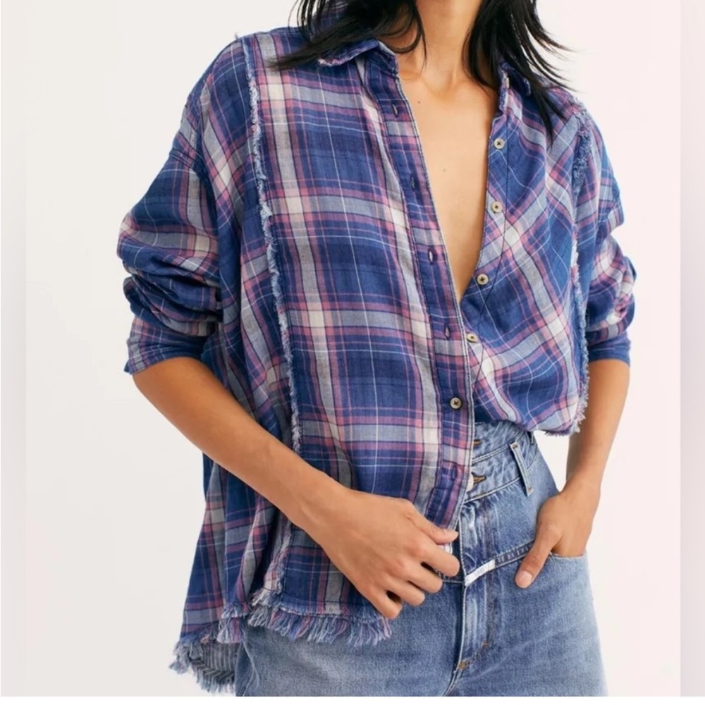 NWOT | Free People Seeking Starlight Shirt
